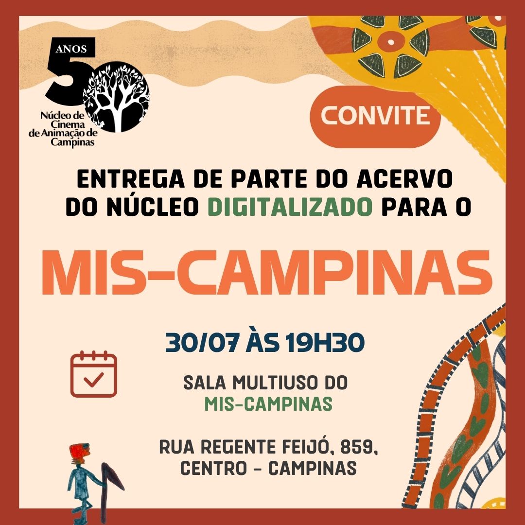 Núcleo oficializa entrega de acervo digitalizado ao MIS Campinas: é no dia 30 de julho
